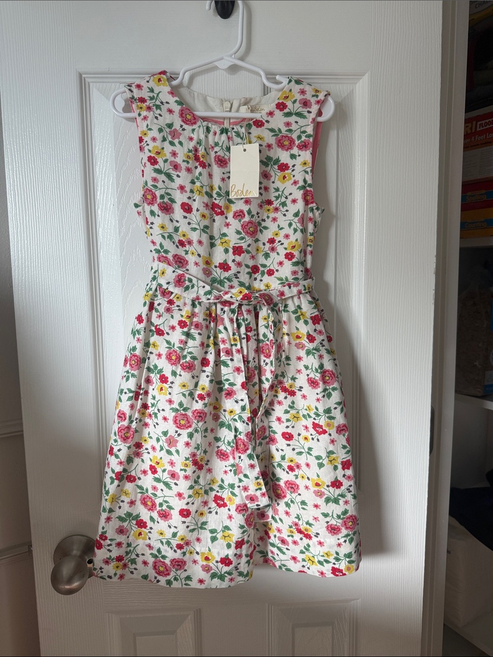 Mini Boden 6-7y floral dress
